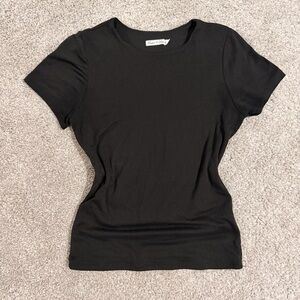 Classic Black Short Sleeve Women's Tee